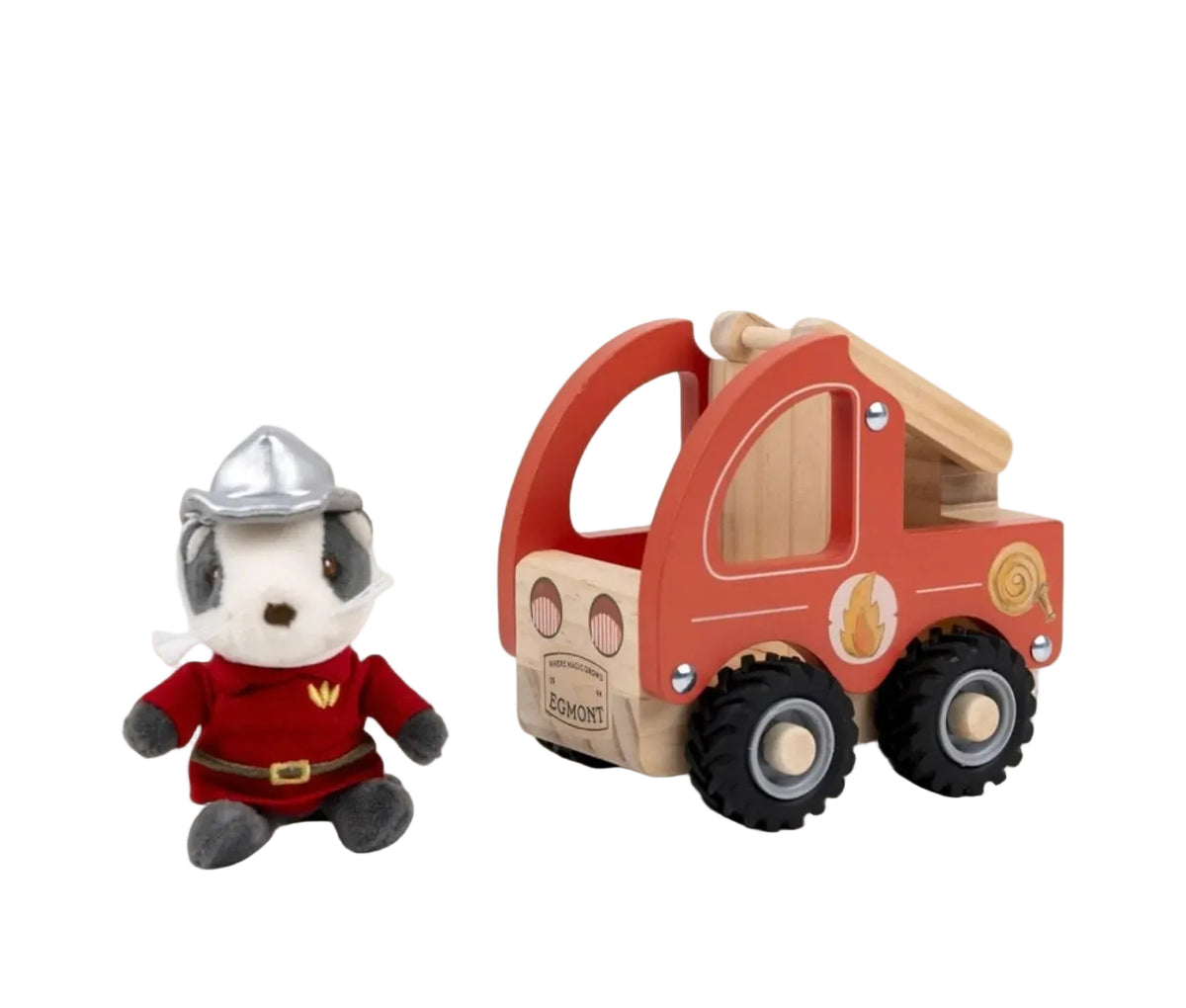 Camion de pompier avec miniature - Egmont Toys