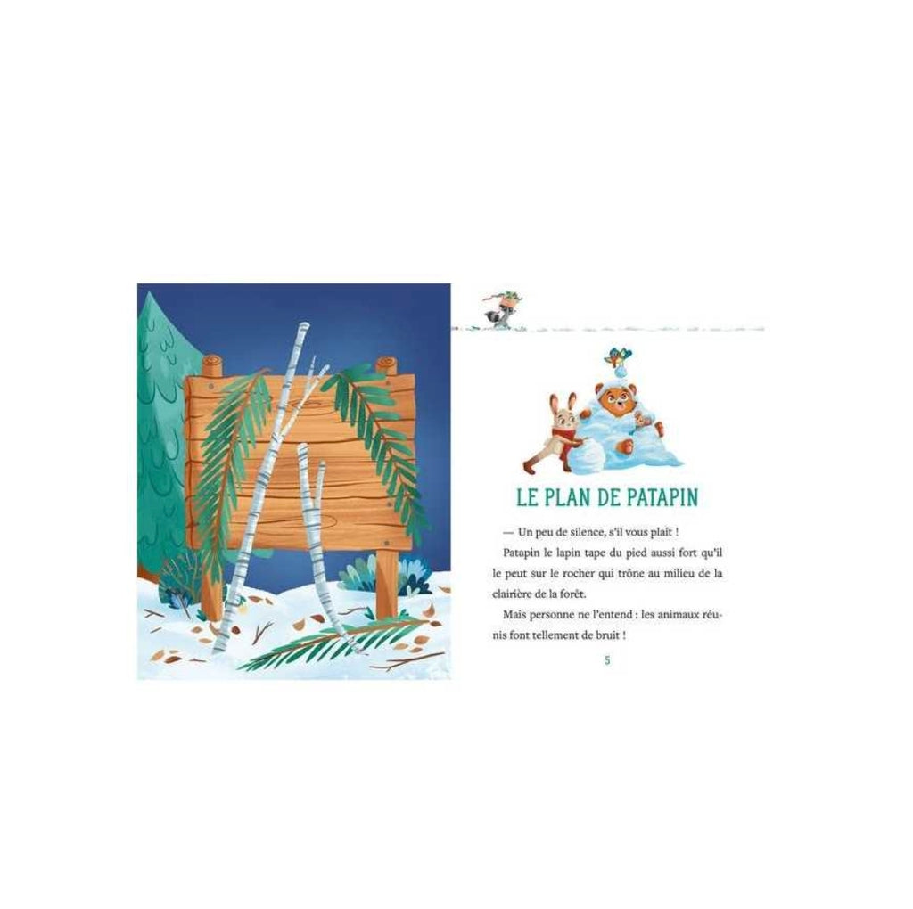 Mon Premier Roman de l'avent - Le Noël des Animaux - Auzou