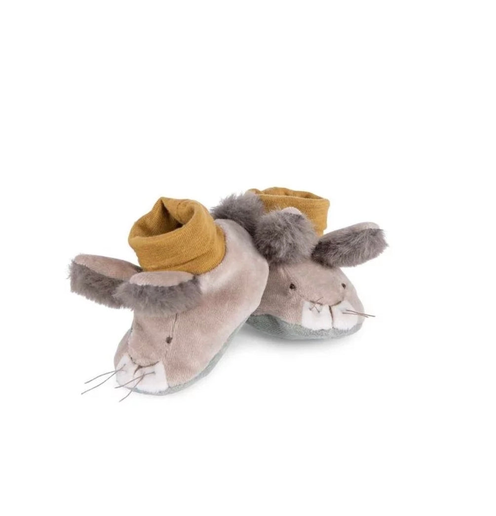 Chaussons Lapin - Trois Petits Lapins - Moulin Roty