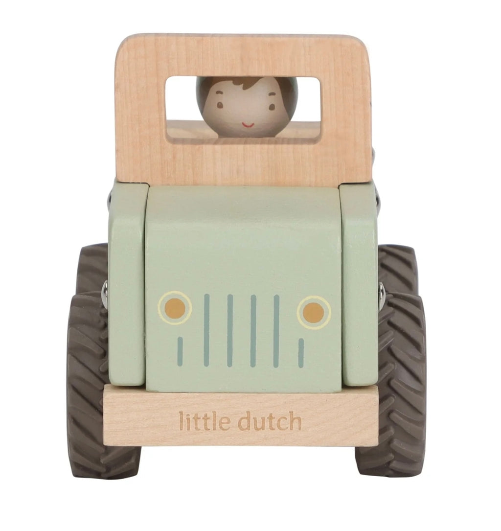 Voiture safari avec figurine - LIttle Dutch