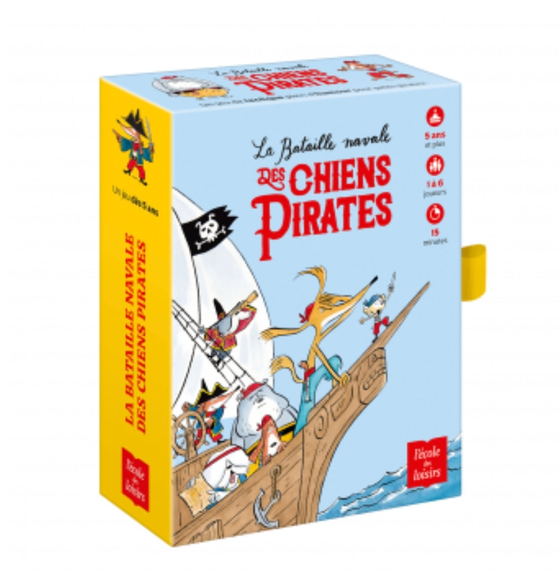 La Bataille navale - Des chiens Pirates - Ecole des loisirs
