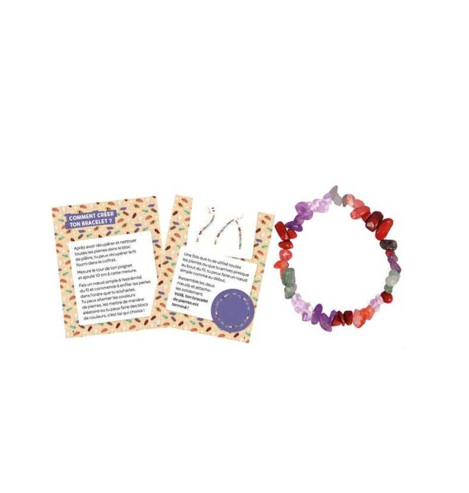 Bracelets en pierres et cristaux - Auzou