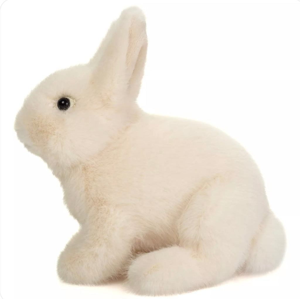Peluche lapin assis 20 cm - Crème  -  Teddy Hermann