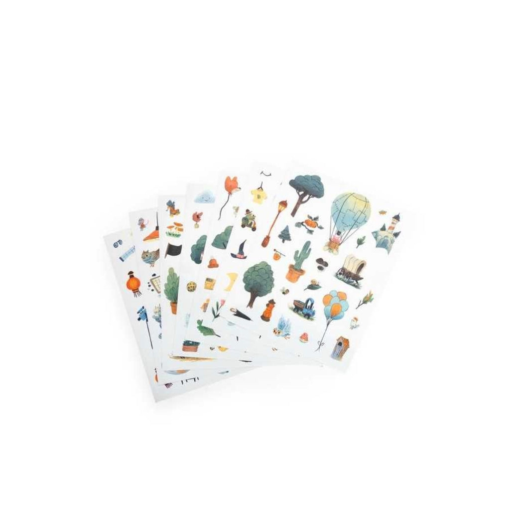 Cahier stickers - La Bande à Jojo - Moulin Roty