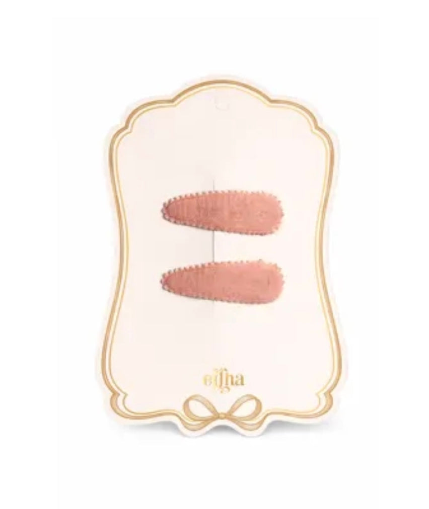 Lot de 2 barrettes - Rose - Mrs Ertha