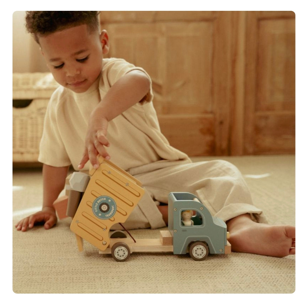 Camion benne en bois - Little Dutch