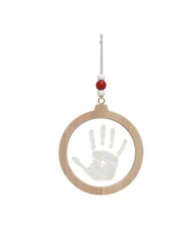 Boule de Noël empreinte - Transparente - Petit Artichaut