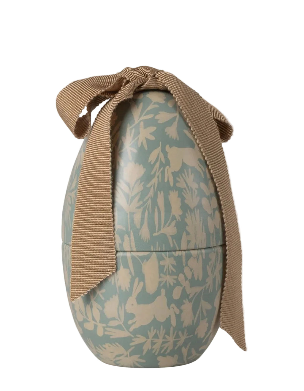 Oeuf Pâques médium - métal bleu - Maileg