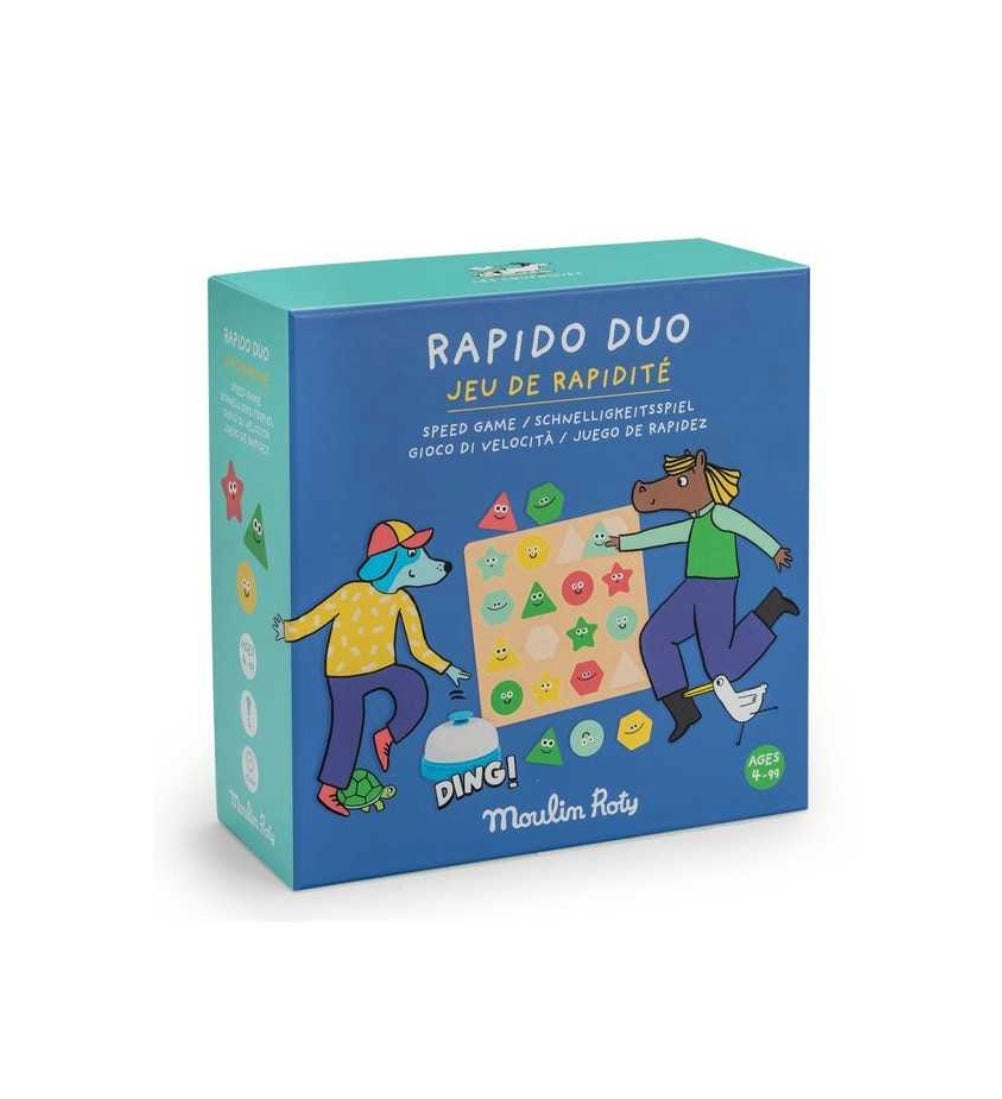 Jeu de société - Rapido Duo - Moulin Roty