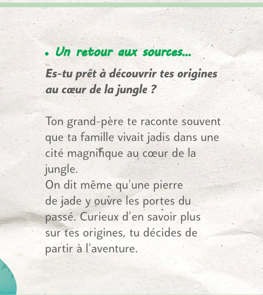 Livre Ma Première Aventure - Au coeur de la Jungle