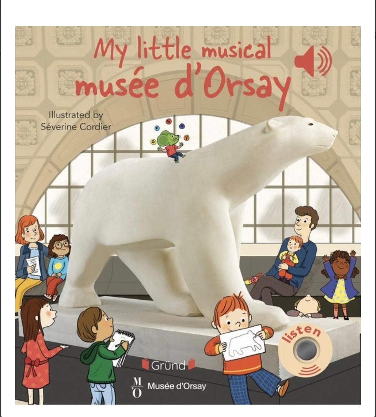 Livre sonore - My Little Musical Musée d'Orsay - Gründ