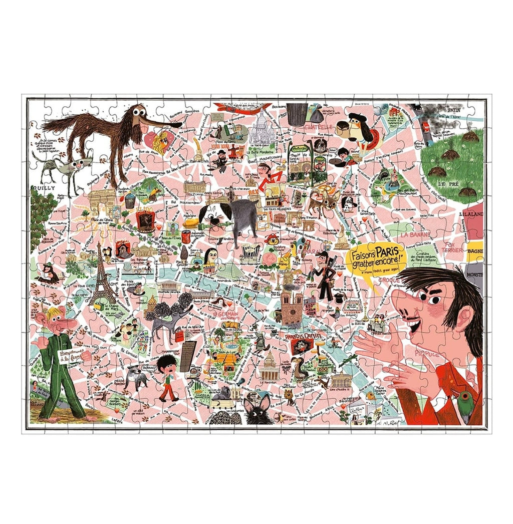 Puzzle 200 pièces - Le Paris des Parichiens -  L'école des loisirs