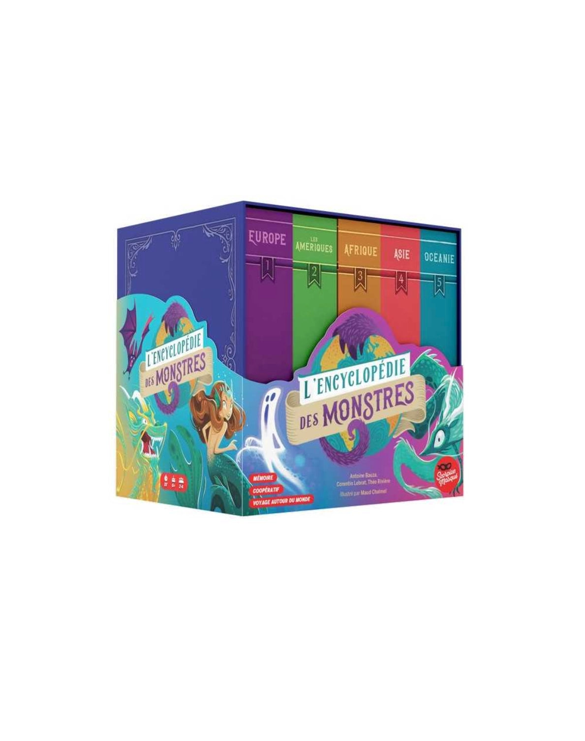 Jeu de société - L'encyclopédie des Monstres - BlackRock