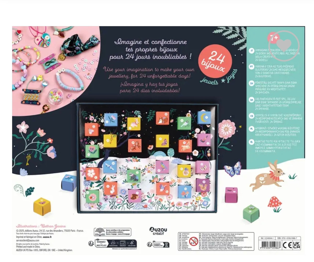 Calendrier de l'Avent - Bijoux - Auzou