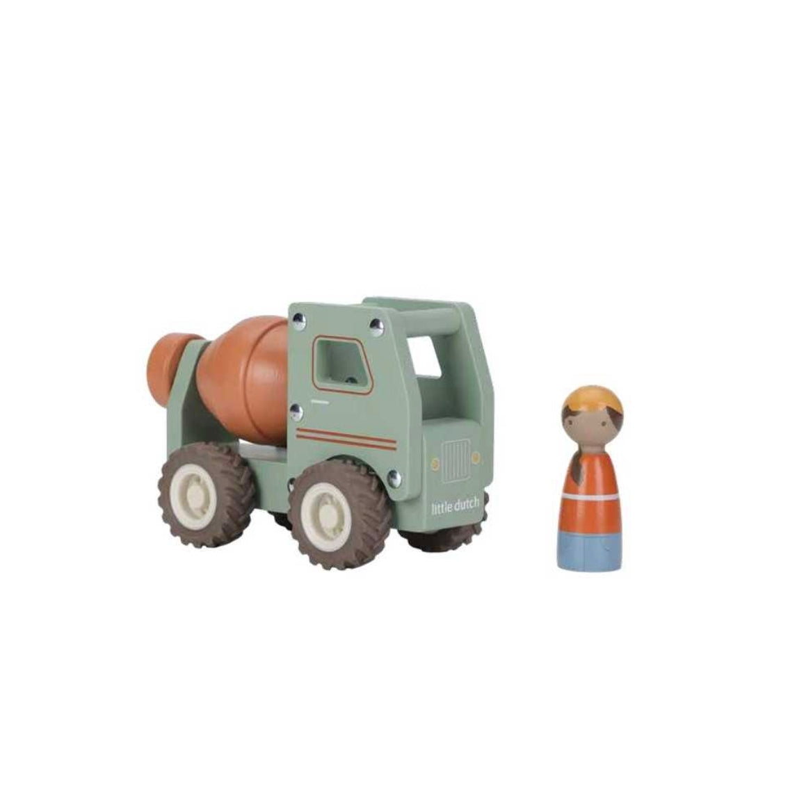 Camion toupie en bois - Little Dutch
