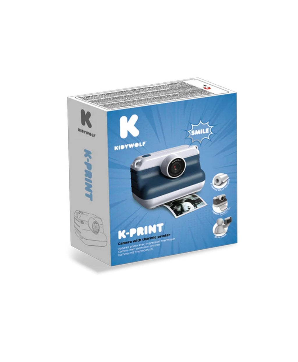 K-Print - appareil photo instantané bleu - Kidywolf