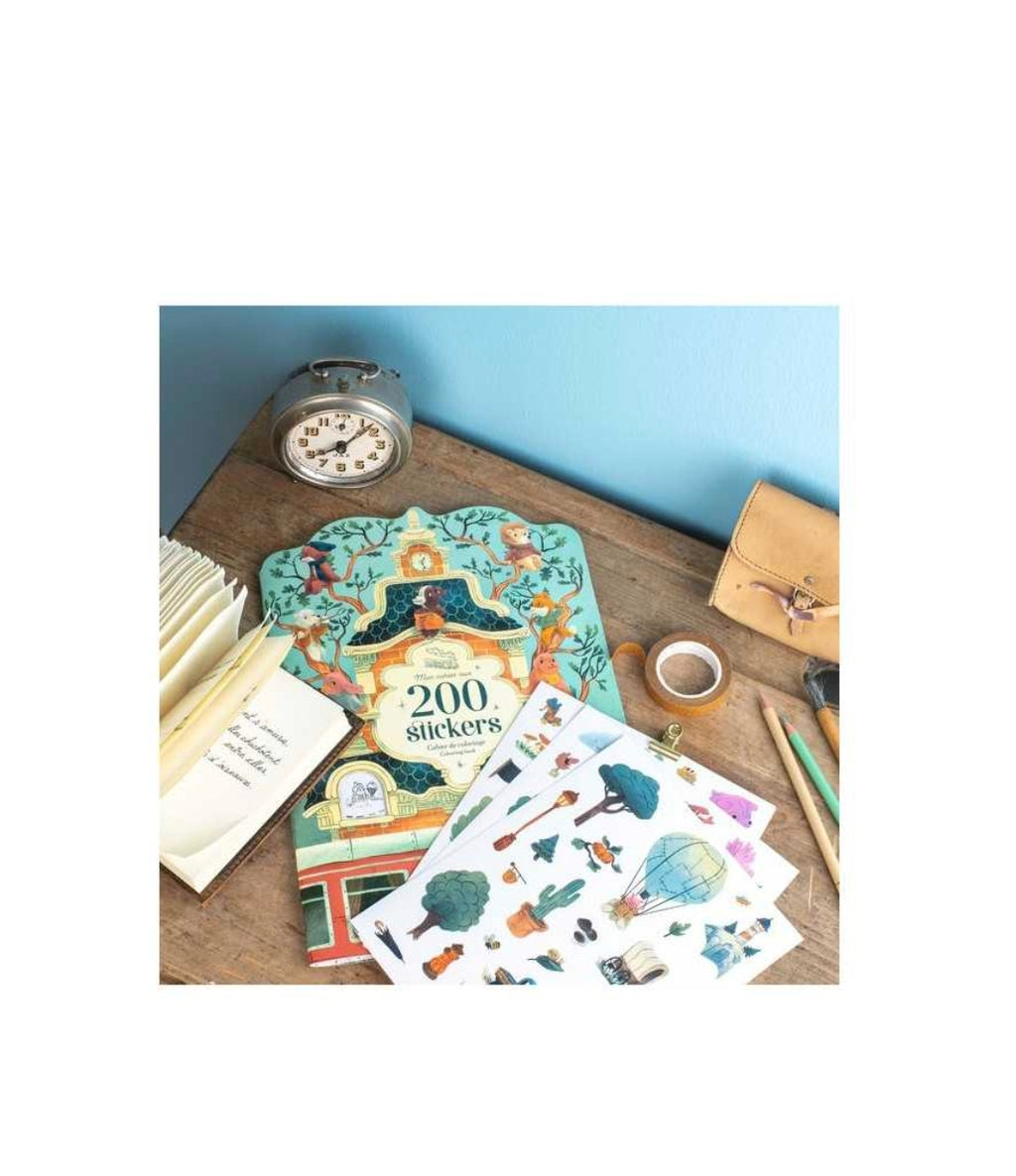 Cahier stickers - La Bande à Jojo - Moulin Roty