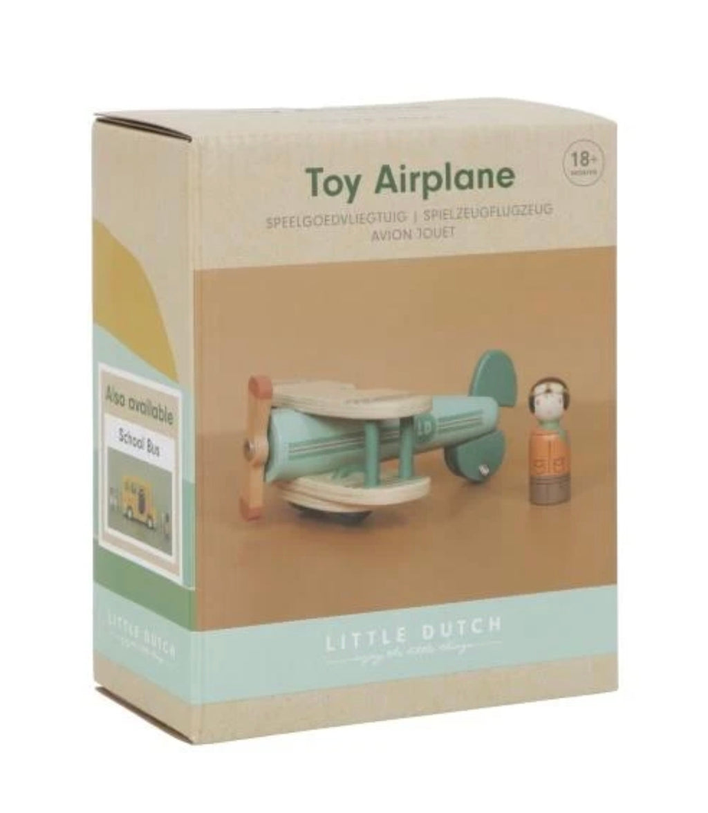 Avion avec figurine - Little Dutch