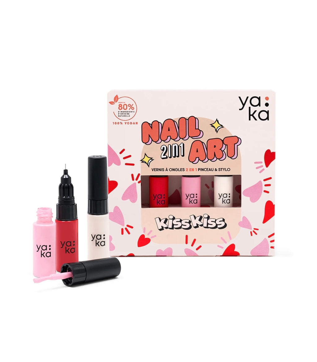 Kit Nail Art - Kiss Kiss - Yaka Paris