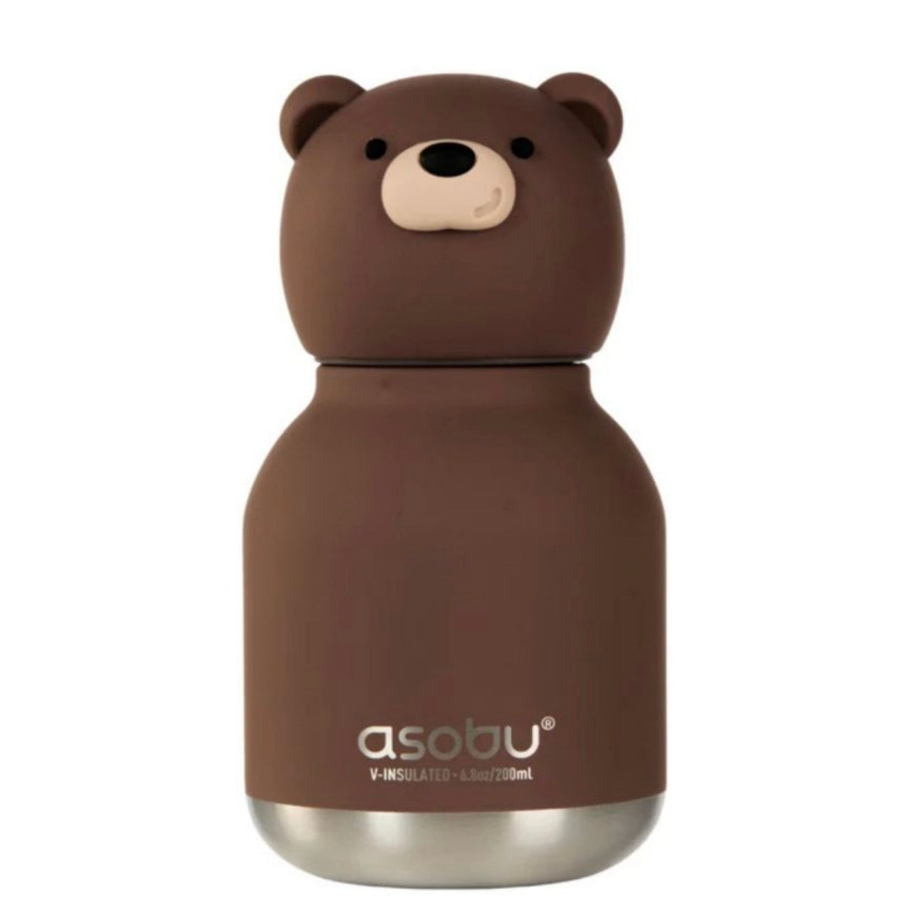 Gourde isotherme - Mini ours brun - Asobu