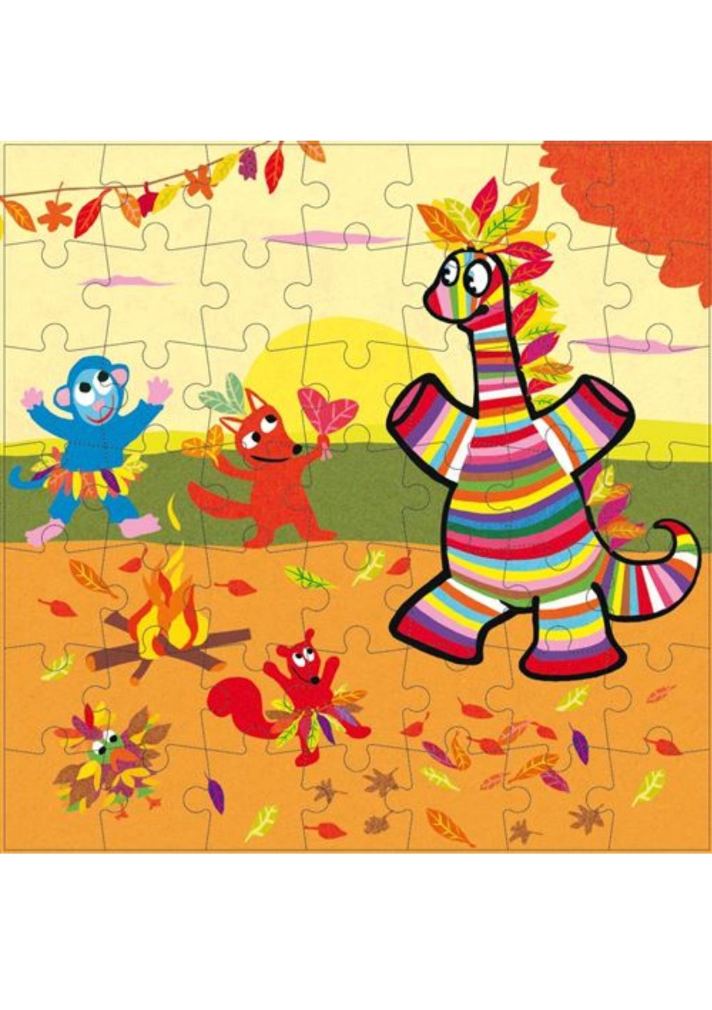 4 Puzzles évolutifs - Pop au fil des saisons - L'Ecole des Loisirs