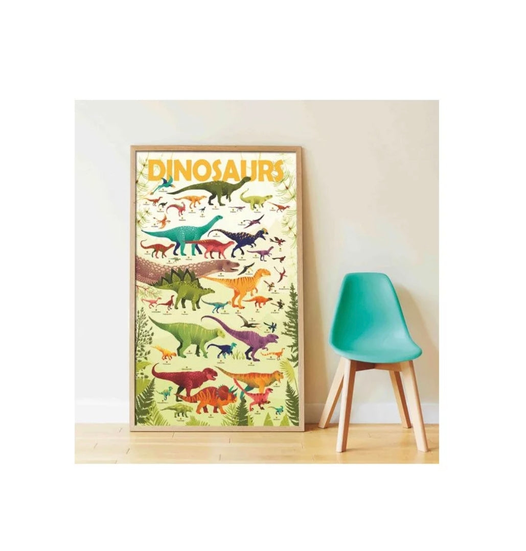 Poster et stickers - Dinosaures - Poppik