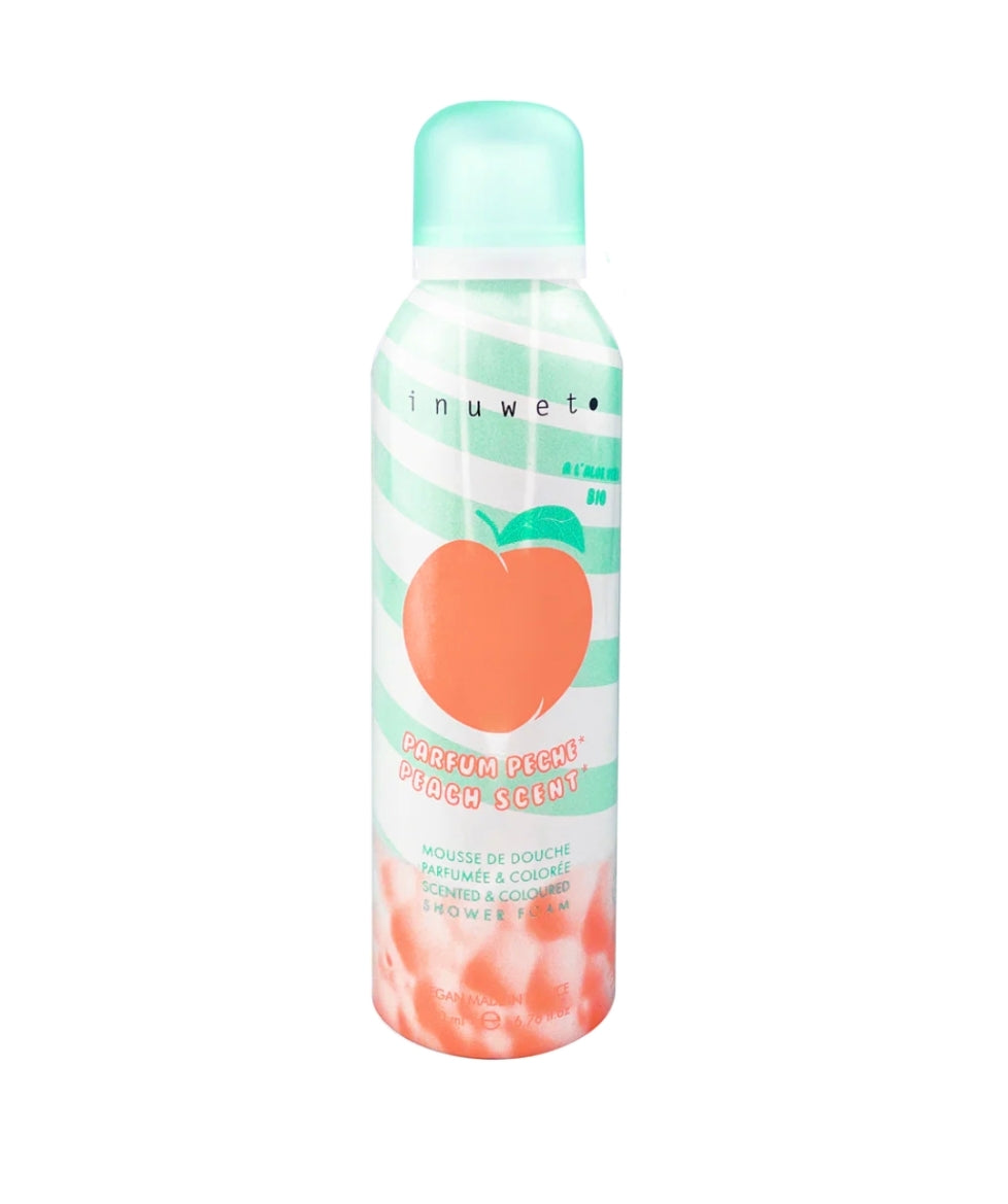 Coffret cadeau mousse de douche - Bubble Peach - Inuwet