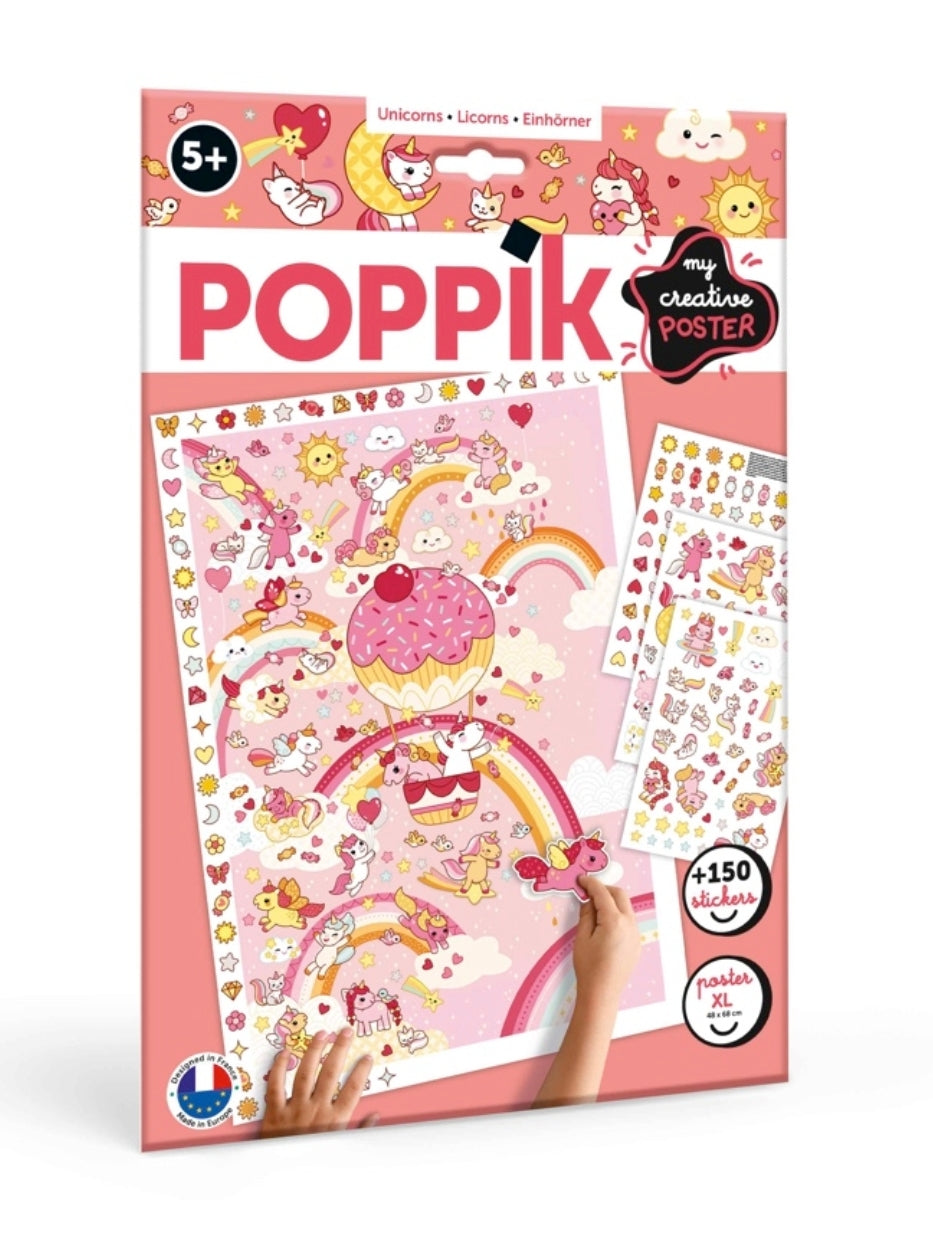Poster et stickers - Licorne - Poppik