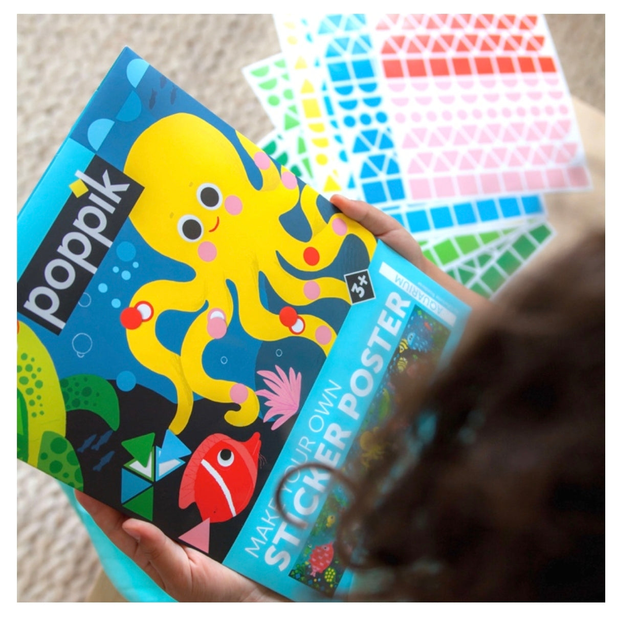 Super stickers - Aquarium - Poppik