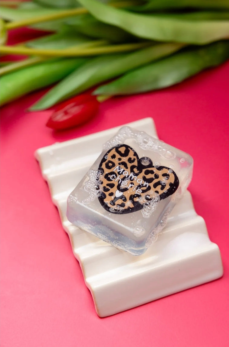 Savon artisanal - Porte-clés Maman Chérie - Ludi Soap x Atelier Wagram