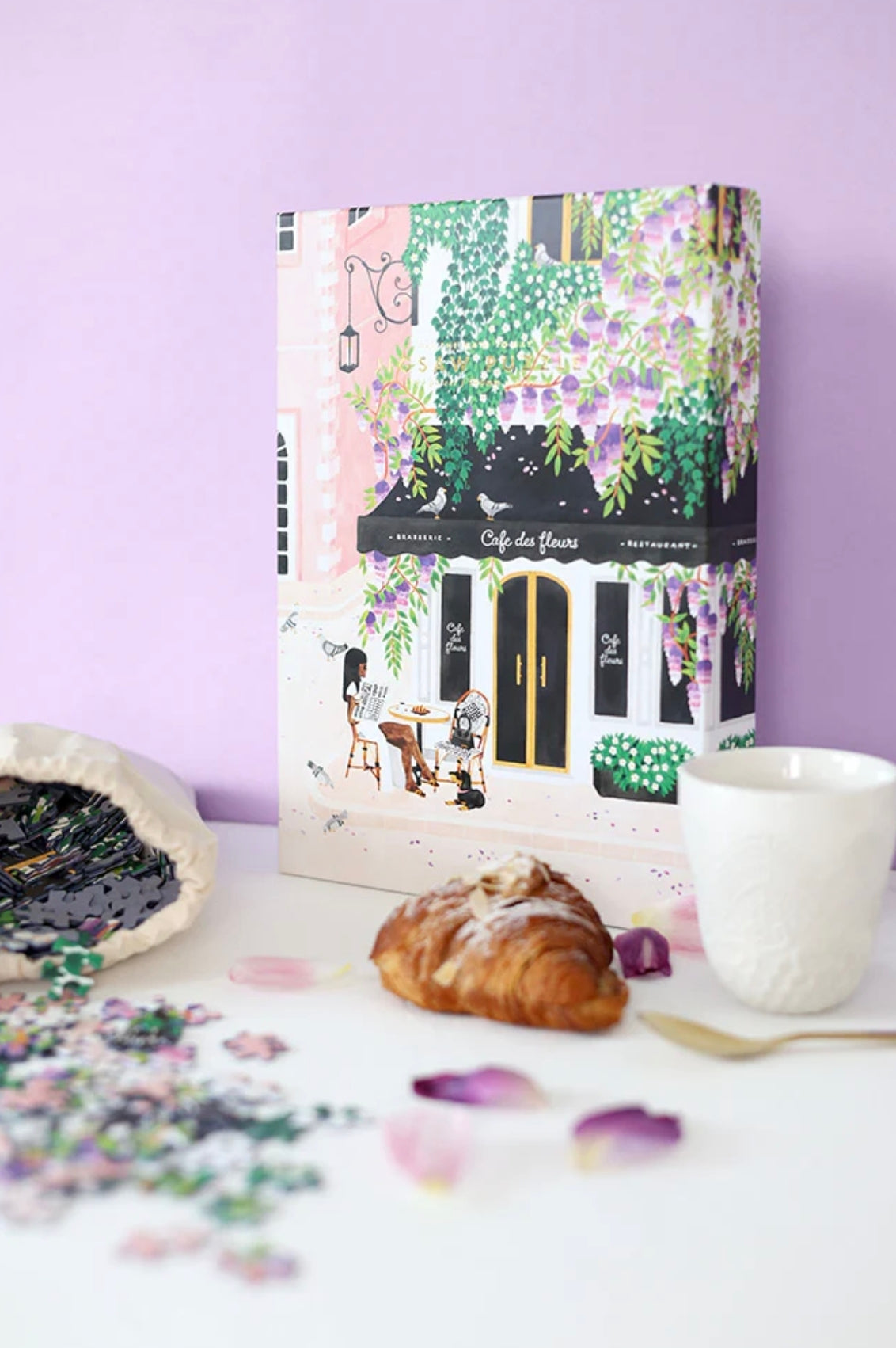 Puzzle 1000 pièces - Café des Fleurs - ATWS