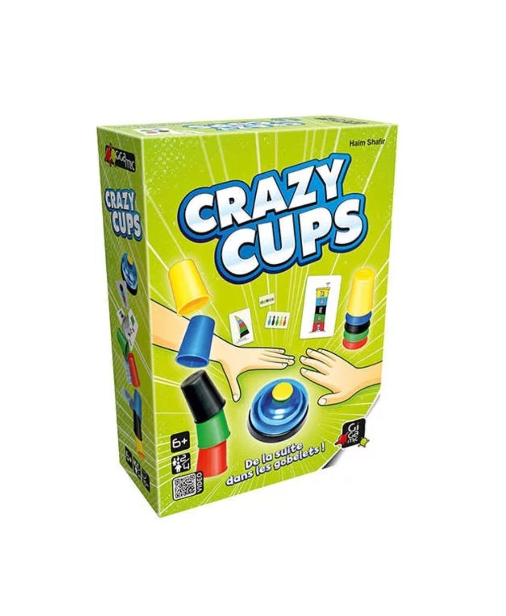 Jeu de société - Crazy Cups - Gigamic