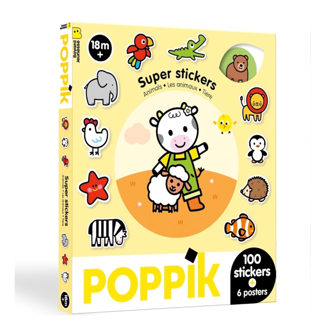 Super stickers - Les animaux - Poppik