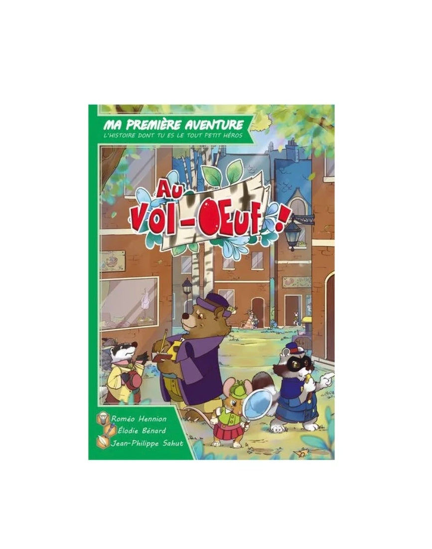 Livre Ma Première Aventure - Au Vol-Oeuf