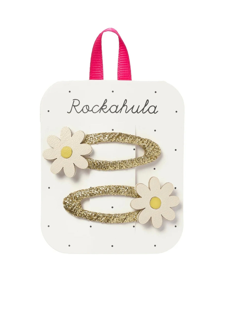 Lot de 2 barrettes - Fleurs - Rockahula