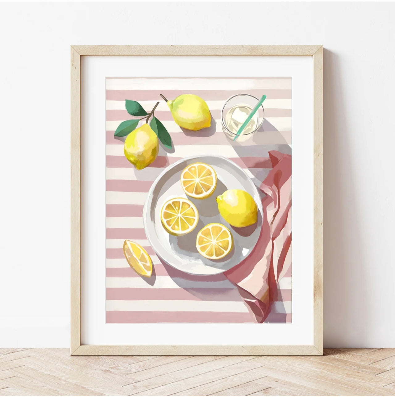 Peinture au numéro - Citron de Menton - La Petite Epicerie