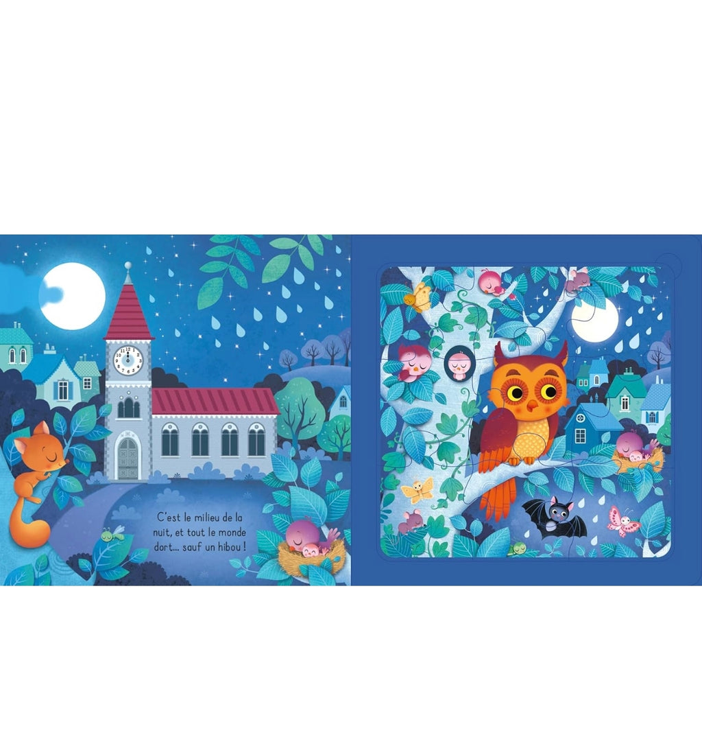 Livre puzzle - La Nuit - Usborne