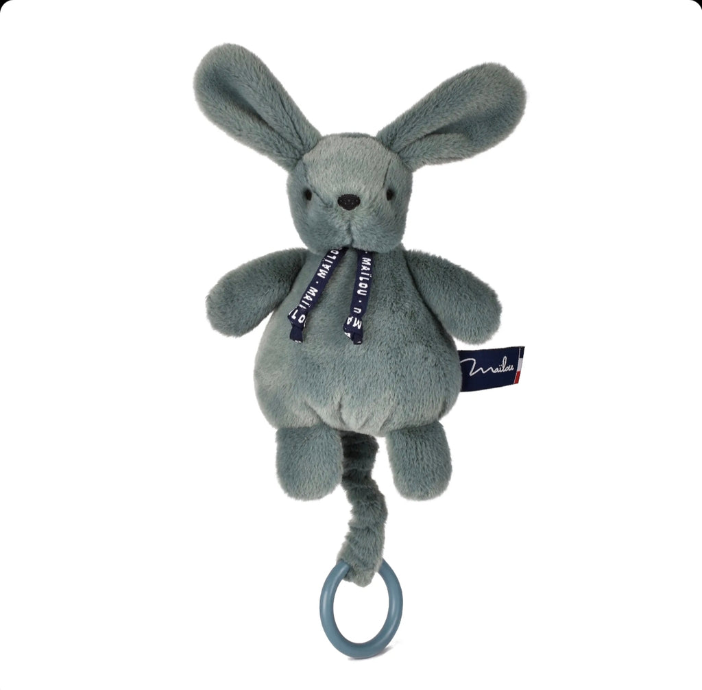 Boite à musique Lapin - Sauge - Maïlou