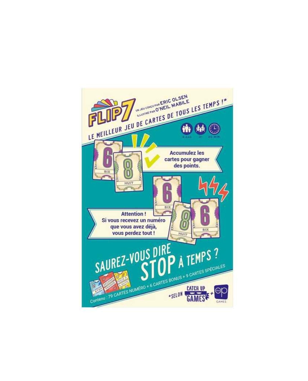 Jeu de société - Flip 7  - Catch Up Games