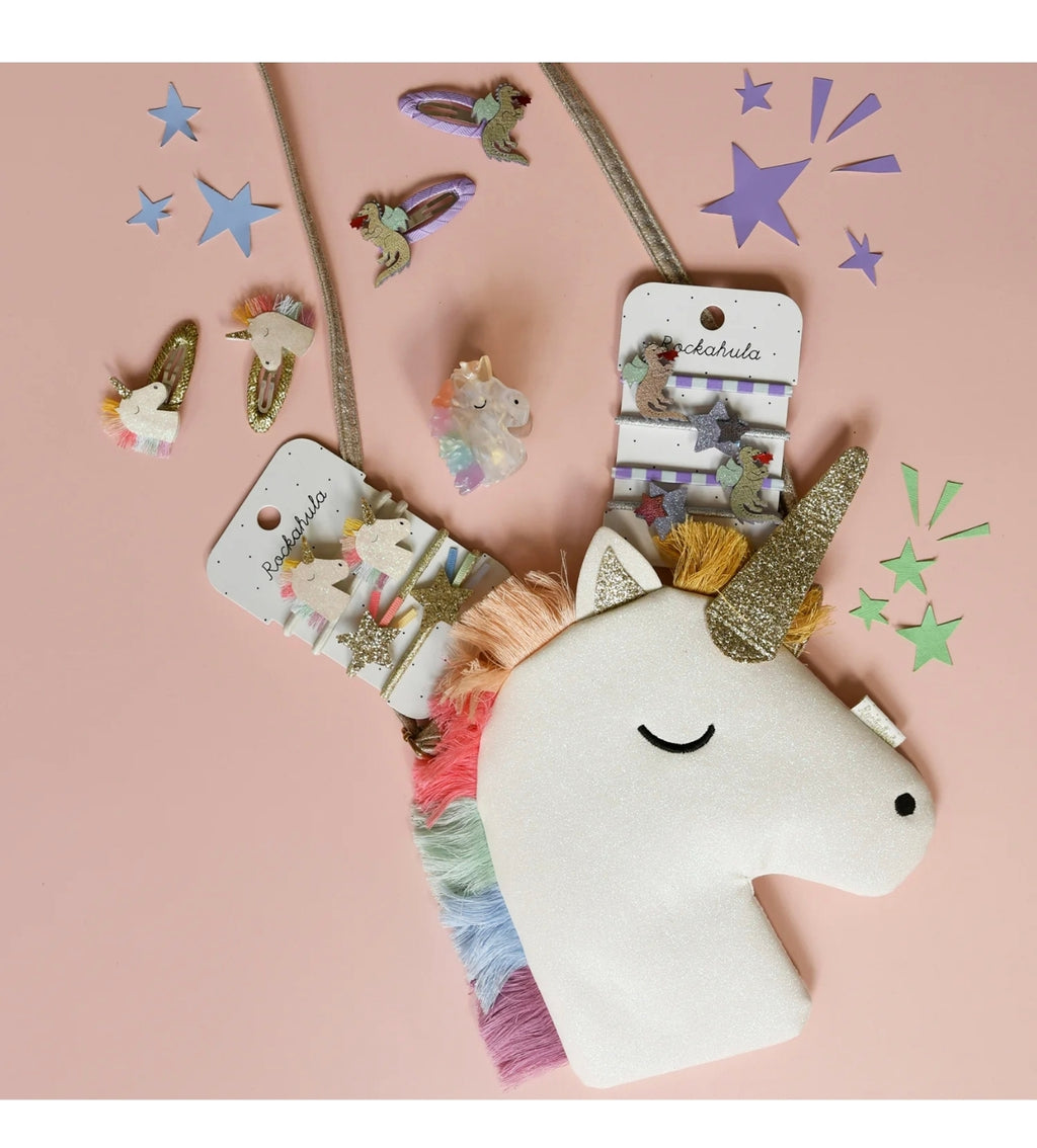 Pince à griffes licorne arc en ciel - Rockahula