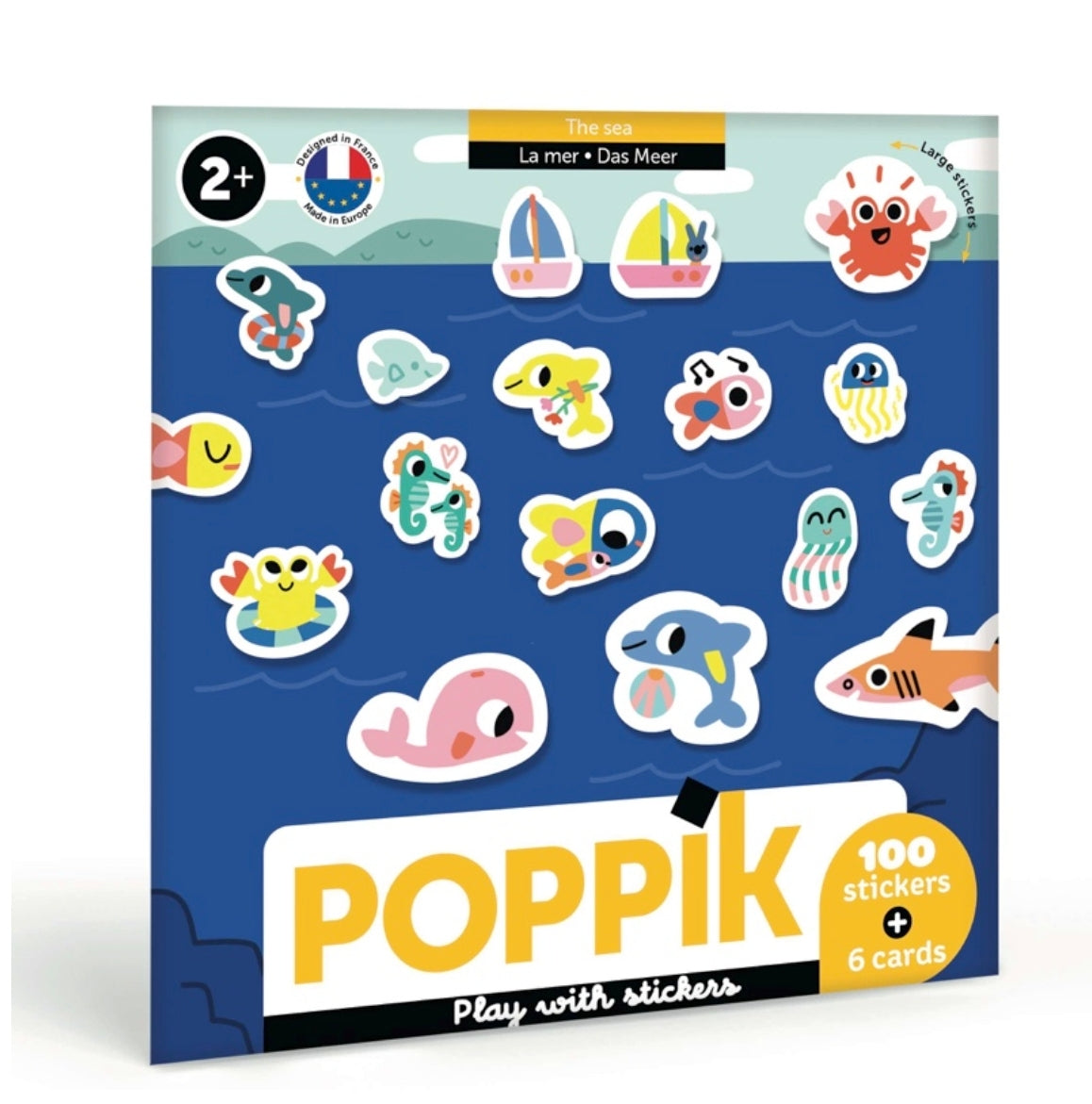 Cartes et stickers - La Mer - Poppik