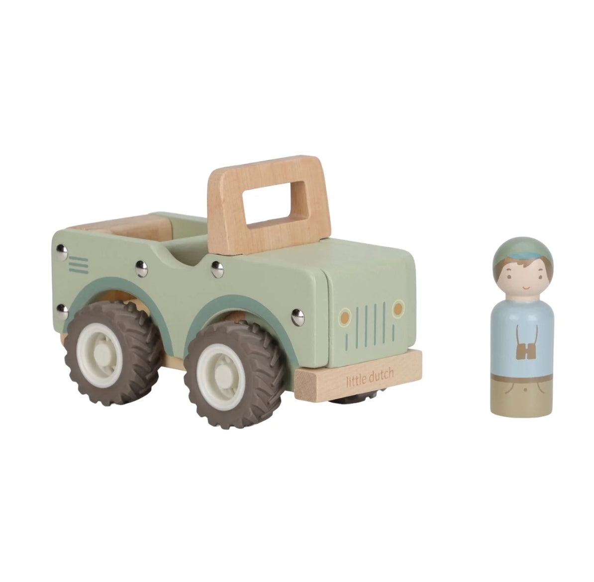 Voiture safari avec figurine - LIttle Dutch