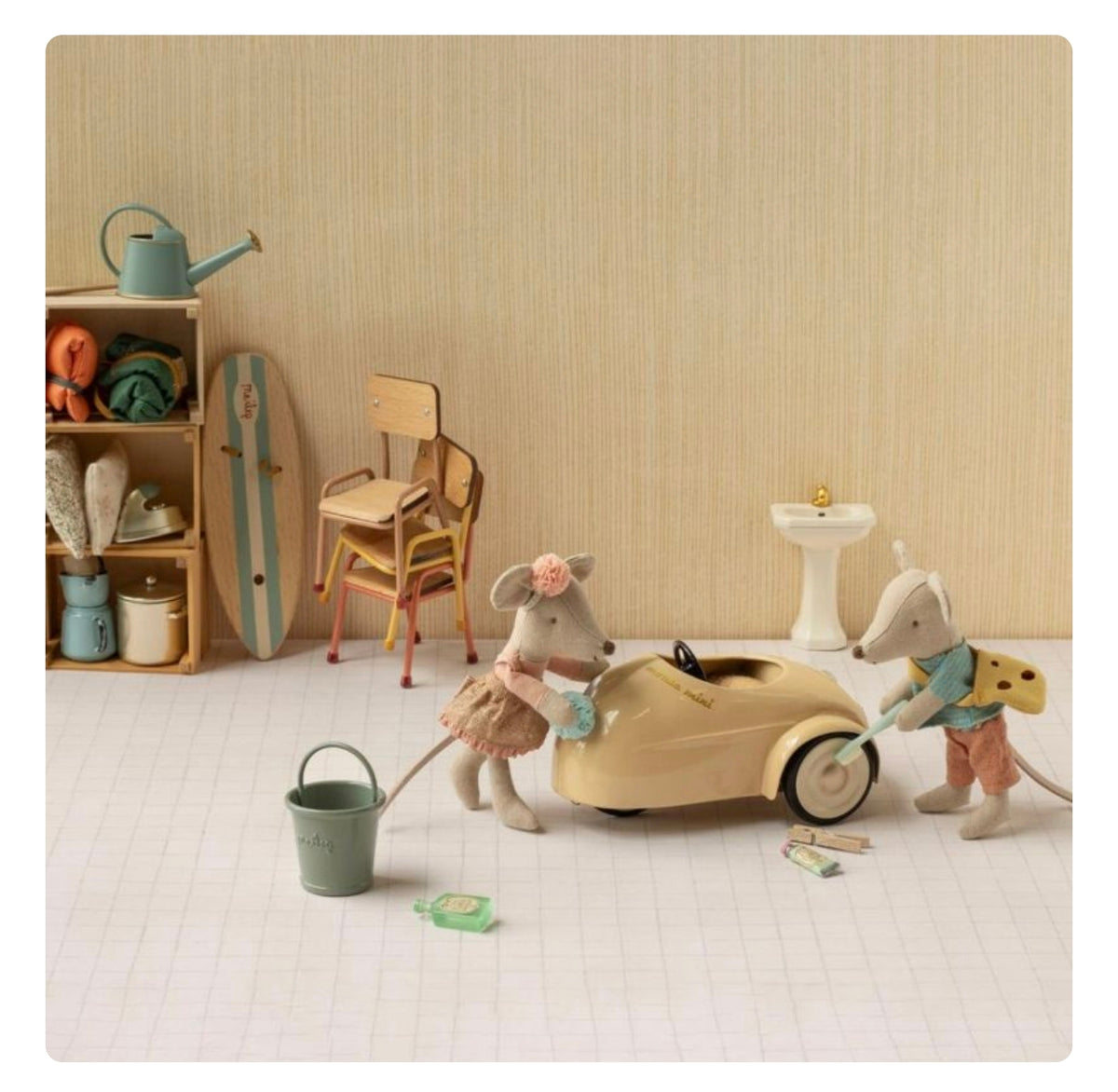 Souris au volant - Petite Soeur - Maileg