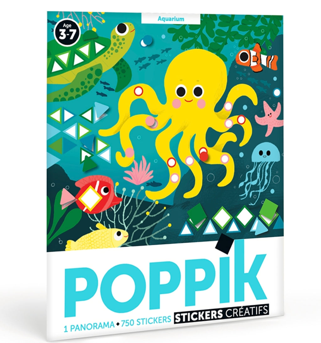 Super stickers - Aquarium - Poppik