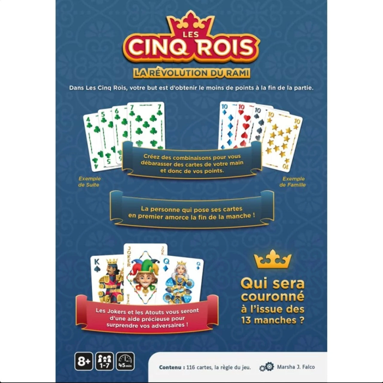 Jeu de société - Cinq Rois - Gigamic