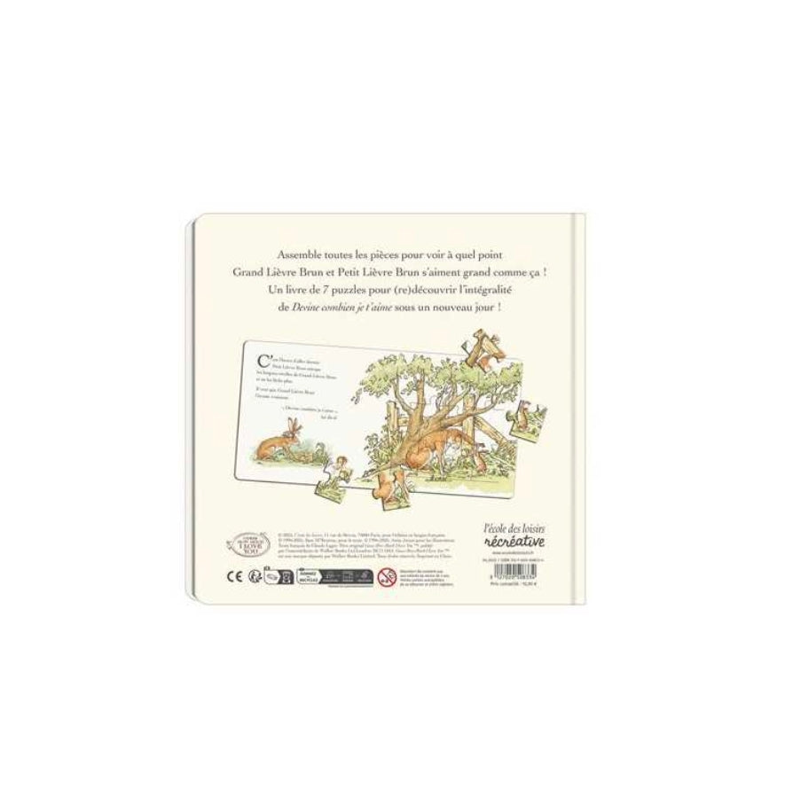 Livre puzzle - Devine Combien Je T'aime - L'école des Loisirs