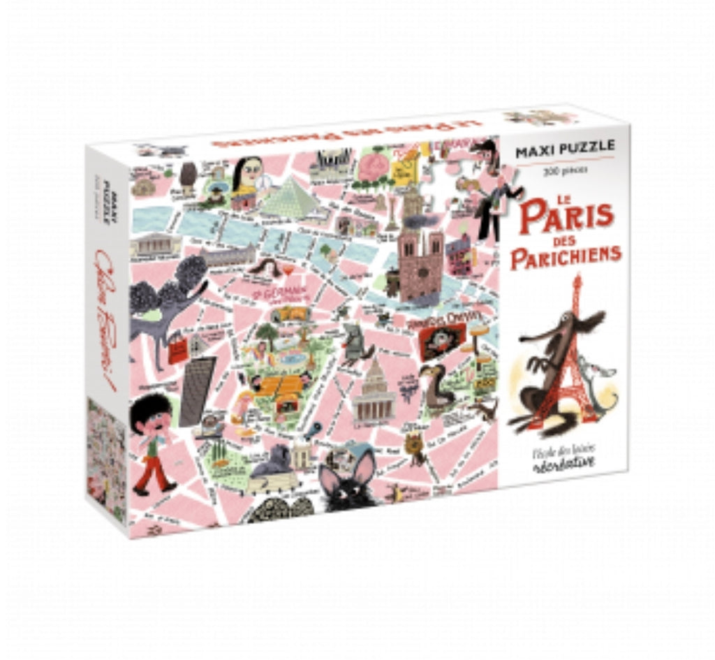 Puzzle 200 pièces - Le Paris des Parichiens -  L'école des loisirs