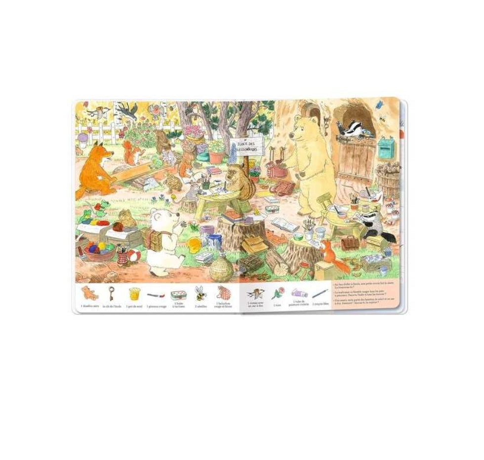 Livre Cherche et trouve - Calinours - Moulin roty