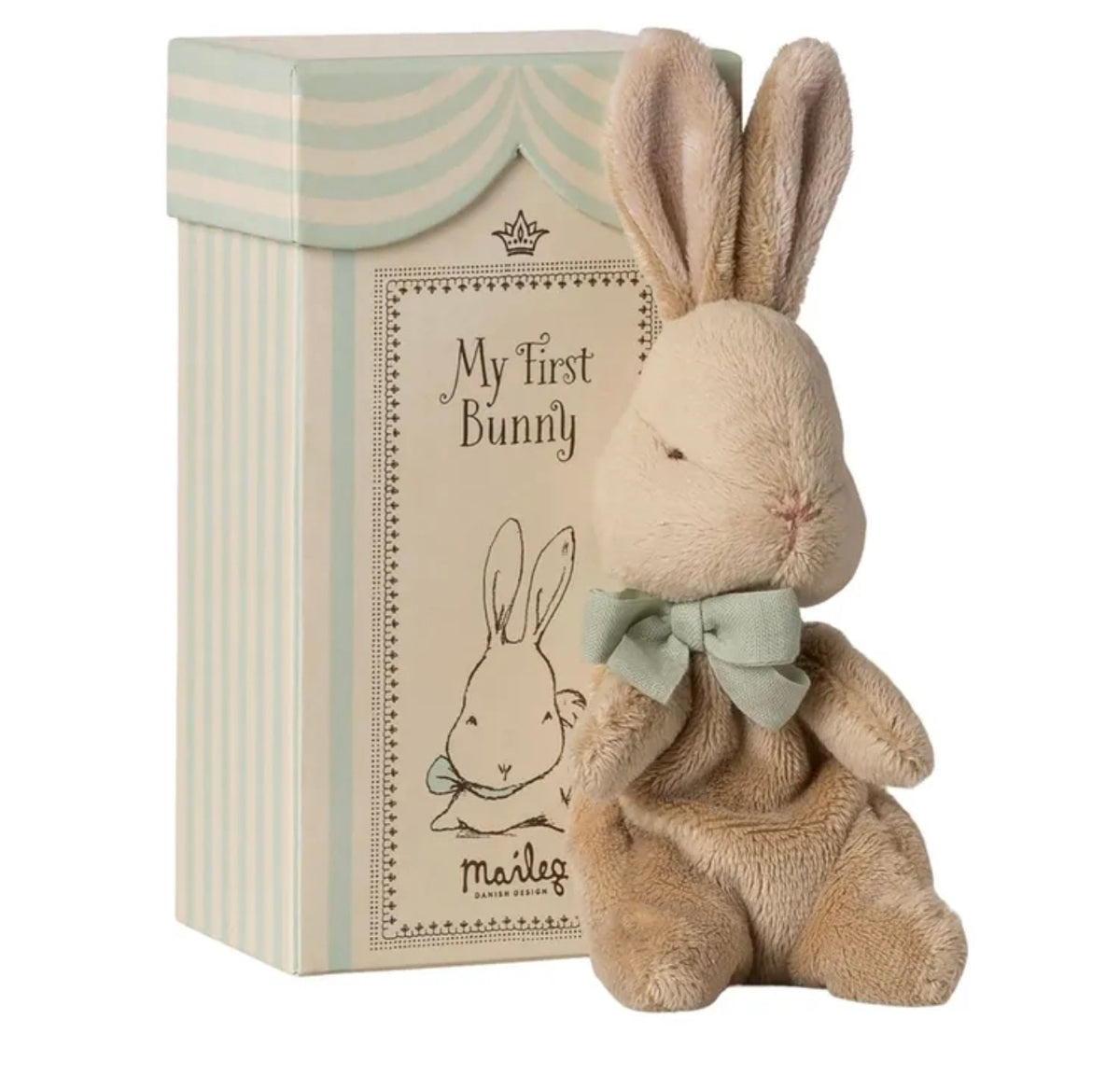Mon premier lapin Bunny - Menthe - maileg