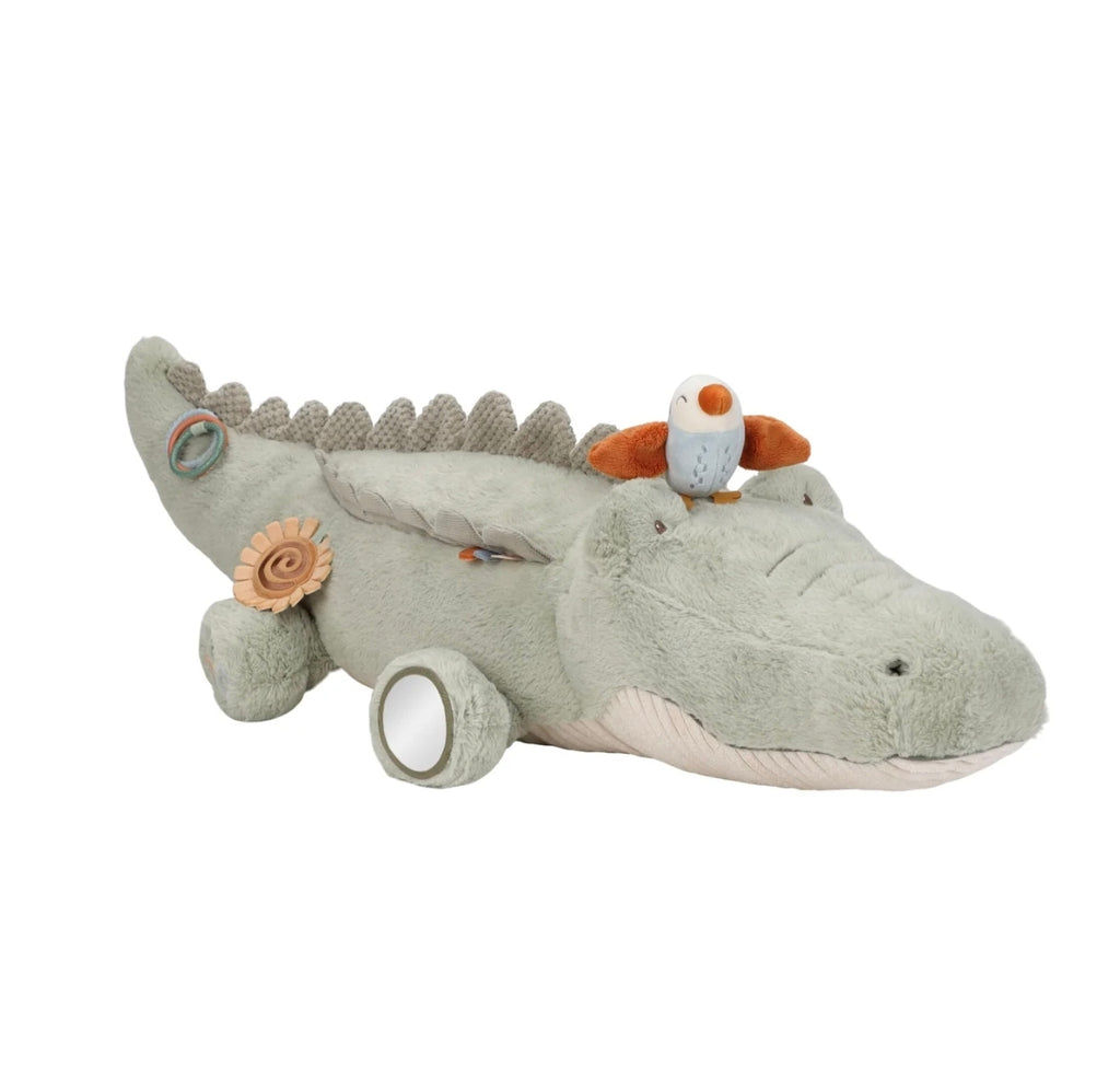 Peluche d'activités Crocodile  - Safari - Little Dutch